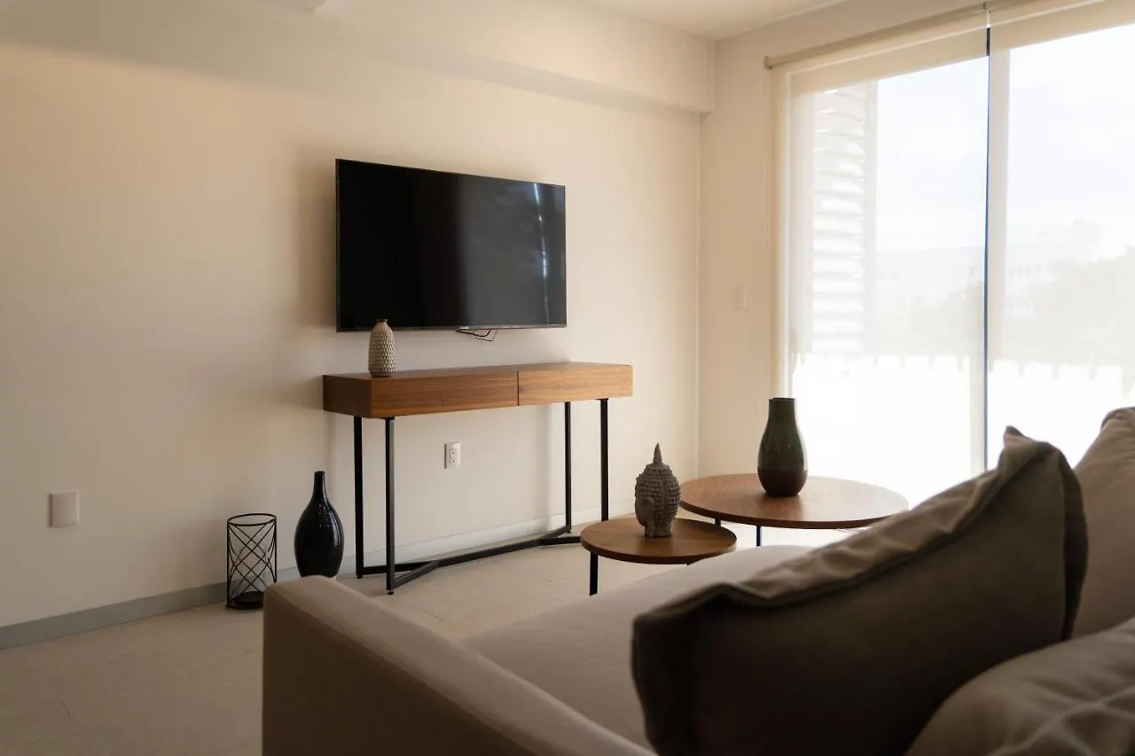 Fancy 3 Bedroom Apartments In Downtown Playa Rooftop Pool Gym Playa del Carmen Mexico